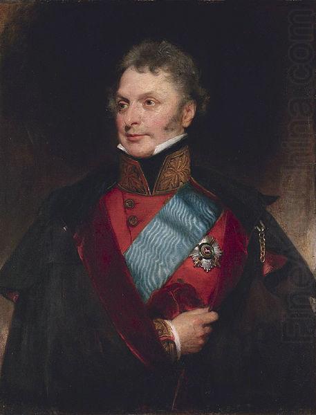 Henry William Pickersgill Major General Sir Henry Wheatley china oil painting image